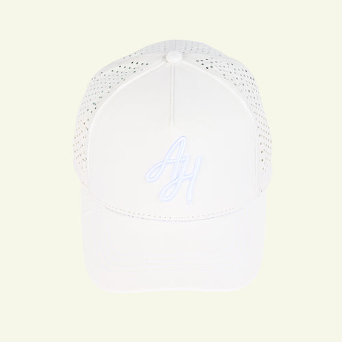 Load image 1 in gallery view. Perforated A-Frame Golf Hat (snapback)