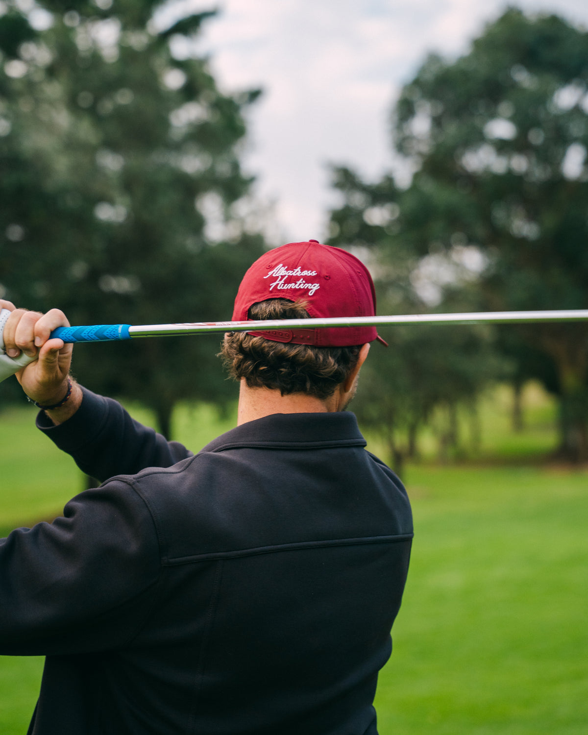 6-Panel Split Front Golf Hat (snapback)