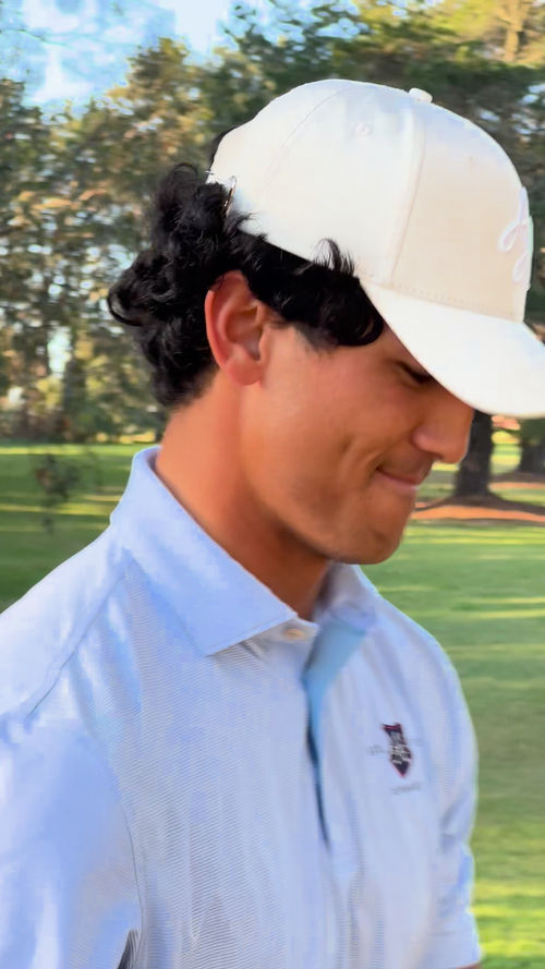 Load image 1 in gallery view. 6-Panel Golf Hat (buckle)